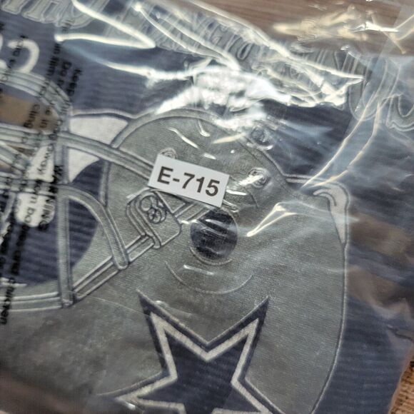 Vintage 1993 Dallas Cowboys Hoodie Boys XL Blue Long Sleeve Pullover Youth - Picture 10 of 10